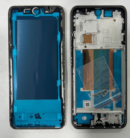 Lcd Frame Middle Chassis for Realme 13 Pro Plus Gold Zeespares Lcd Frame Middle Chassis for Realme 13 Pro Plus Gold Zeespares